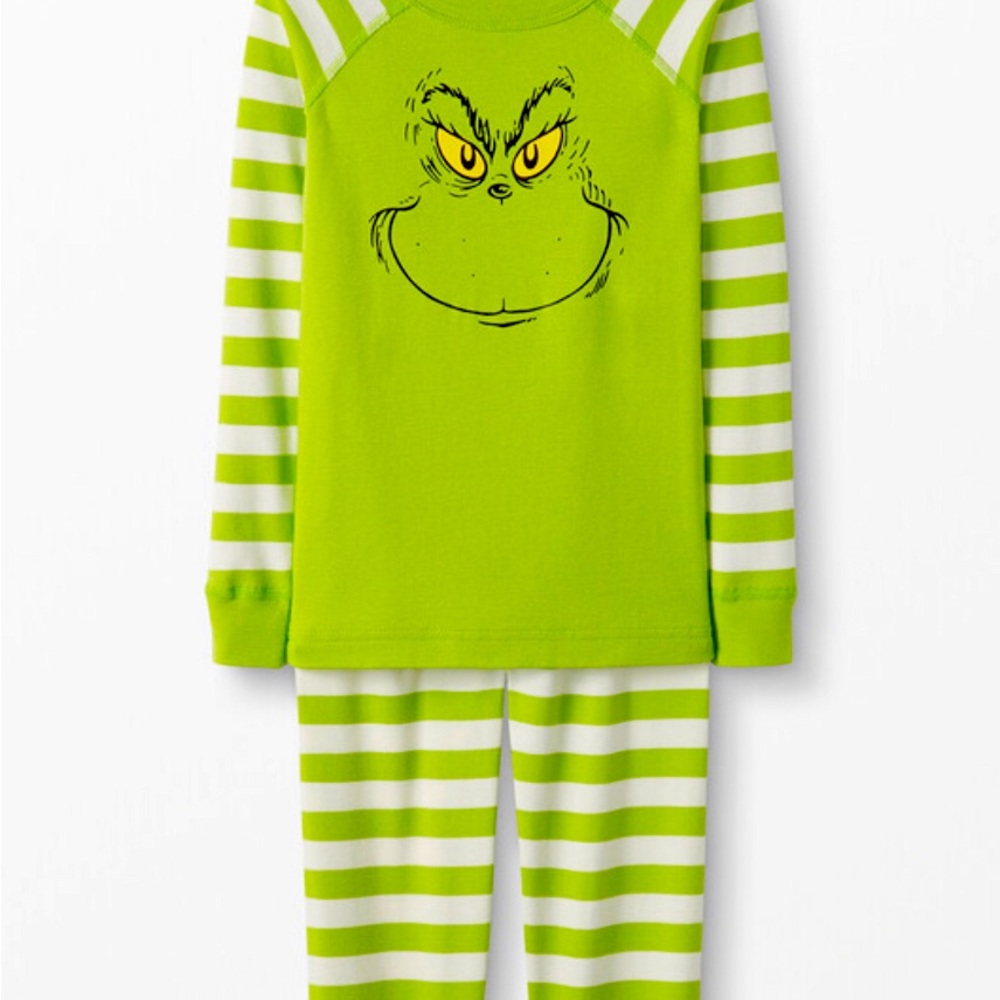 Hanna Andersson “The Grinch” Pajama Set - Unisex
